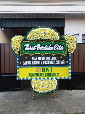 Papan Bunga Duka di Suka Maju