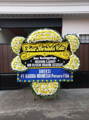 Papan Bunga Duka di Suka Maju