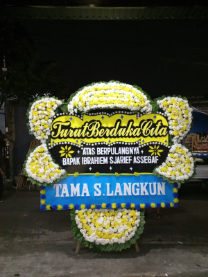 Papan Bunga Duka di Suka Maju