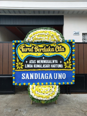 Papan Bunga Duka di Suka Maju